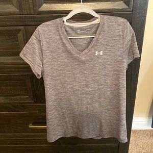 Womens v-neck Under Armour work out shirt
